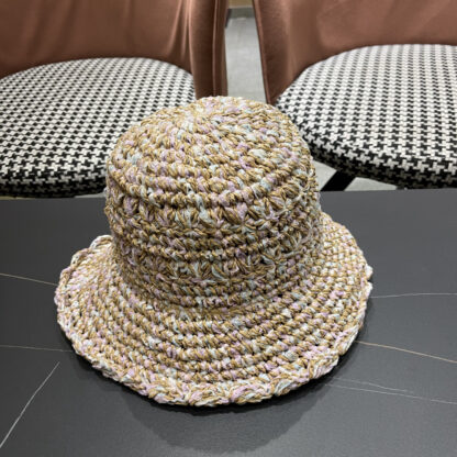 Dior colorful straw bucket hat - Image 6