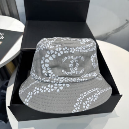 Chanel Classic Casual Fashion Bucket Hat - Image 5