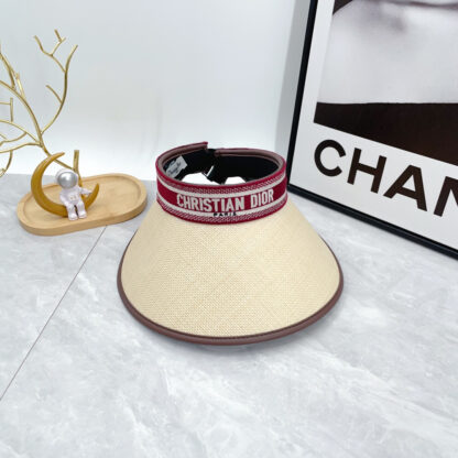 Dior fashion holiday sun hat empty top hat - Image 6