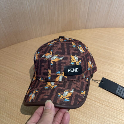 Fendi Lightweight Breathable Vintage Baseball Cap - Image 6
