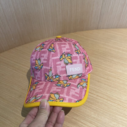 Fendi Lightweight Breathable Vintage Baseball Cap - Image 6