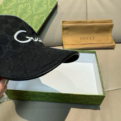 Gucci embroidered baseball cap - Image 5
