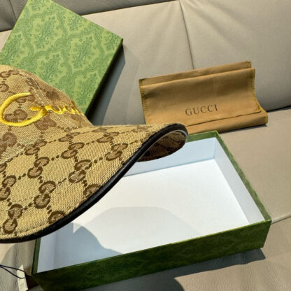 Gucci embroidered baseball cap - Image 5