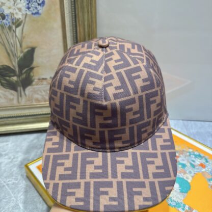 Fendi Fashion Casual Monogram Baseball Cap - Image 6
