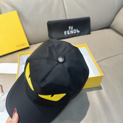 Fendi Little Monster Print Fashion Breathable All-match Baseball Cap - Image 6