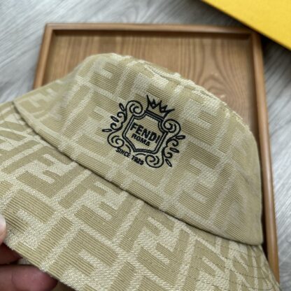 Fendi printed double embroidered bucket hat - Image 6