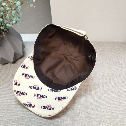 Fendi casual printed versatile baseball cap - Image 6