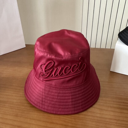 Gucci simple embroidered bucket hat - Image 5