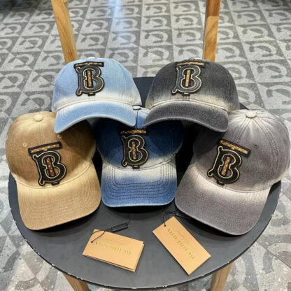 Burberry gradient denim baseball cap - Image 6