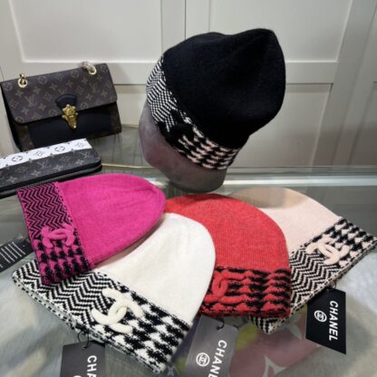 Chanel Unisex Knitted Hat - Image 4