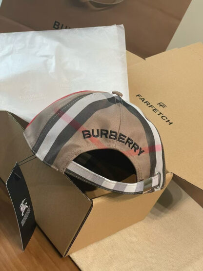 Burberry Classic Check Baseball Cap - Image 6
