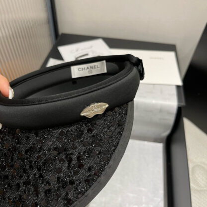 Chanel sequined sun hat - Image 5
