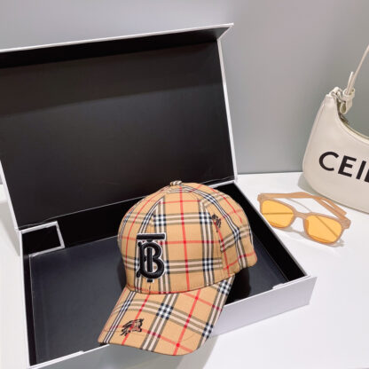 Burberry Classic Check Baseball Cap - Image 6