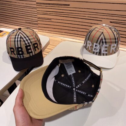 Burberry Classic Check Baseball Cap - Image 6