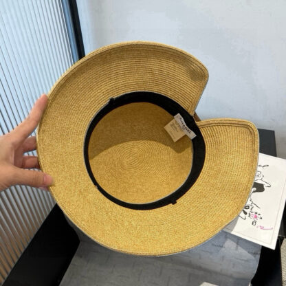 Chanel Pearl Bow Basin Hat - Image 5