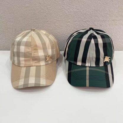 Burberry Classic Simple Check Baseball Cap - Image 6
