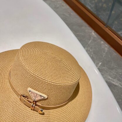 Prada new straw sun hat - Image 5
