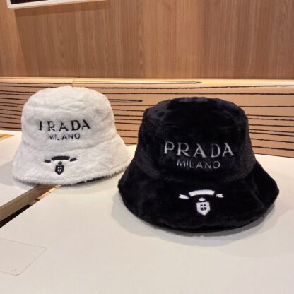 Prada velvet bucket hat - Image 5