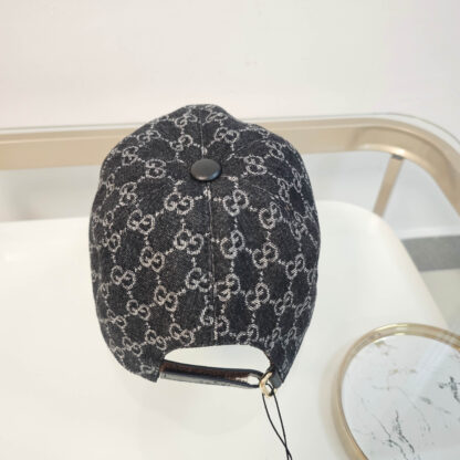 Gucci Denim Baseball Cap - Image 4