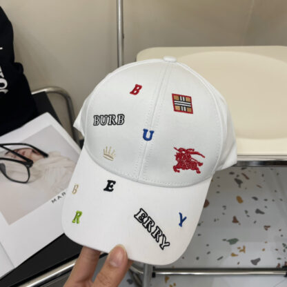 Burberry 3D Embroidered Fashion Baseball Cap - Image 6