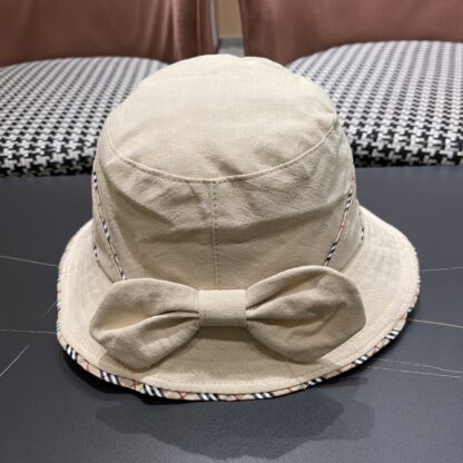Burberry Fashion Sun Protection Bucket Hat Sun Hat - Image 6