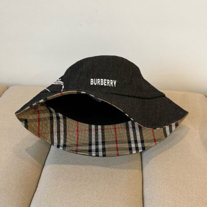 Burberry Fashion Embroidered Simple Bucket Hat - Image 6