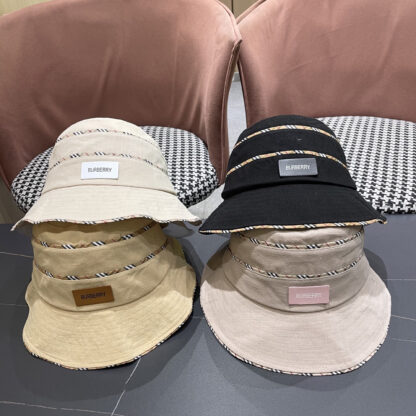 Burberry stylish simple casual bucket hat - Image 6