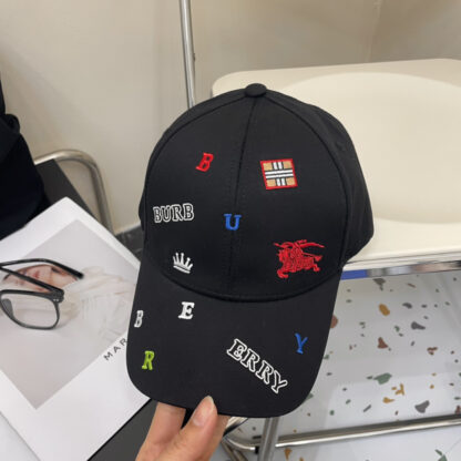 Burberry stylish 3D embroidered classic baseball cap - Image 6