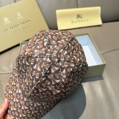 Burberry Fashion Print Baseball Cap - Image 6