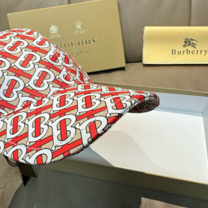 Burberry Fashion Print Baseball Cap - Image 6