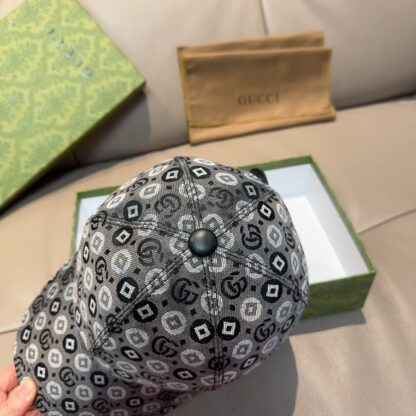 Gucci jacquard baseball cap - Image 5