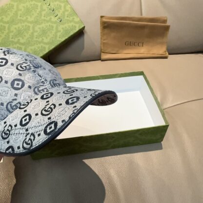 Gucci jacquard baseball cap - Image 5