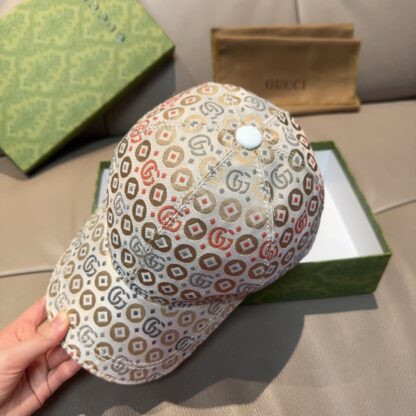 Gucci jacquard baseball cap - Image 5