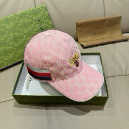 Gucci bee embroidered baseball cap - Image 5