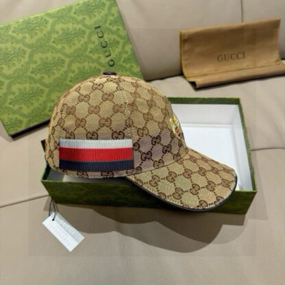 Gucci bee embroidered baseball cap - Image 5