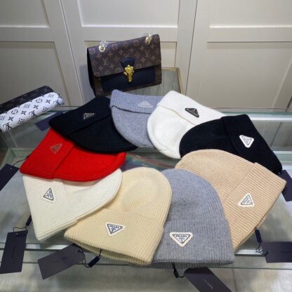 Prada Soft and Cozy Knit Beanie - Image 5