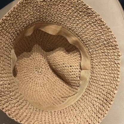 Miu Miu Woven Hollow Bucket Hat - Image 6