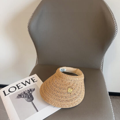 Miu Miu Straw Holiday Visor - Image 6