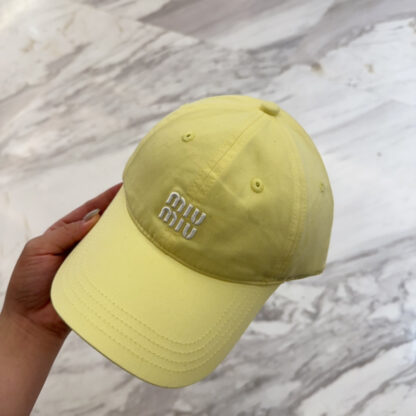 Miu Miu embroidered baseball cap - Image 6