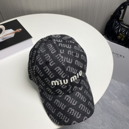 Miu Miu embroidered baseball cap - Image 6