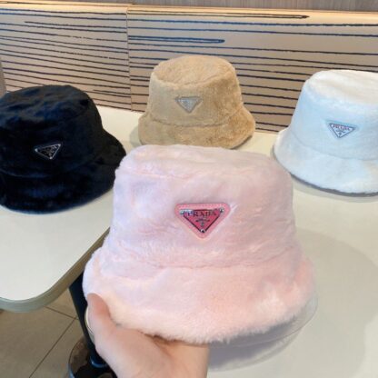 Prada velvet bucket hat - Image 5