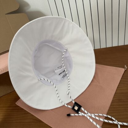 Miu Miu embroidered graffiti bucket hat - Image 6
