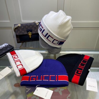Gucci headband embellished knitted hat - Image 5
