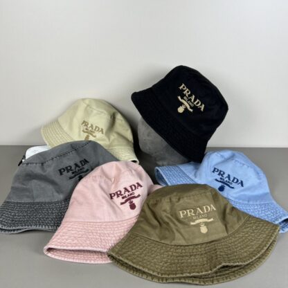 Prada Classic Fashion Bucket Hat - Image 5