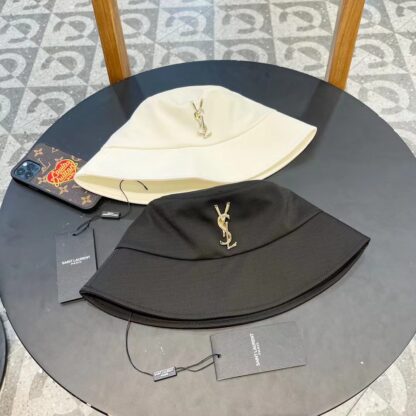Yves Saint Laurent Spring and Summer Foldable Fashion Breathable Bucket Hat - Image 5