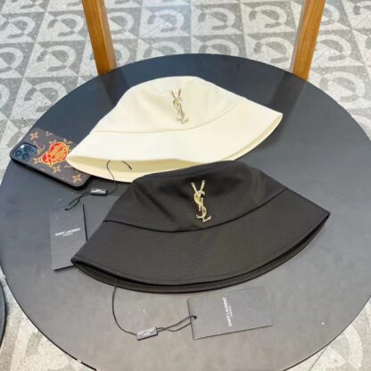 Yves Saint Laurent Spring and Summer Foldable Fashion Breathable Bucket Hat - Image 5