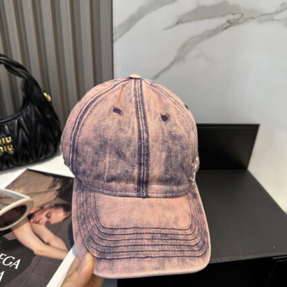 Saint Laurent Dopamine Color Simple Baseball Cap - Image 5