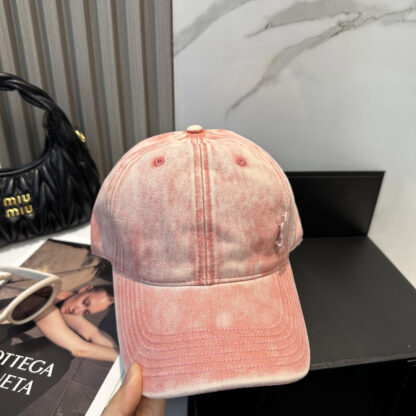 Saint Laurent Dopamine Color Simple Baseball Cap - Image 5