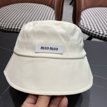 Miu Miu Simple and stylish bucket hat - Image 6