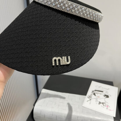Miu Miu exquisite hollow top sun hat - Image 6
